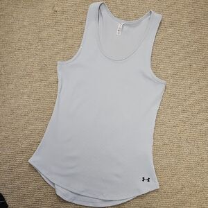 Like New Under Armour Heat Gear Women's Ribbed Racerback  Tank Top